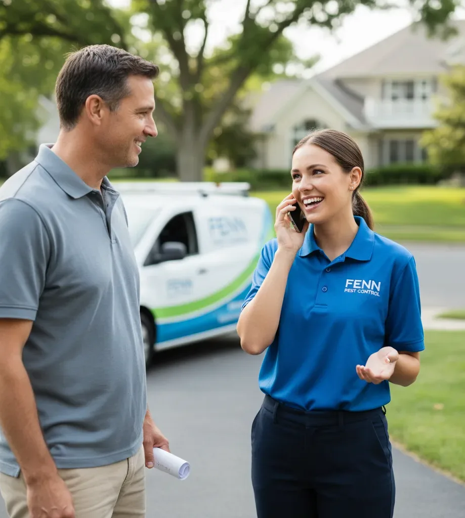 Fenn Pest Control customer support in Tye